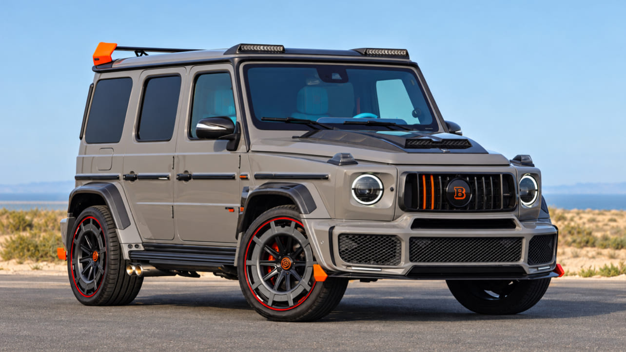 Mercedes-Benz G63 AMG Brabus — كراء سوبر كار في الدار البيضاء